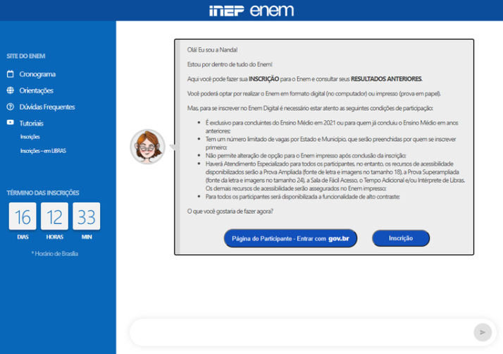 Inep abre prazo para isenção da taxa do Enem 2026; veja como solicitar